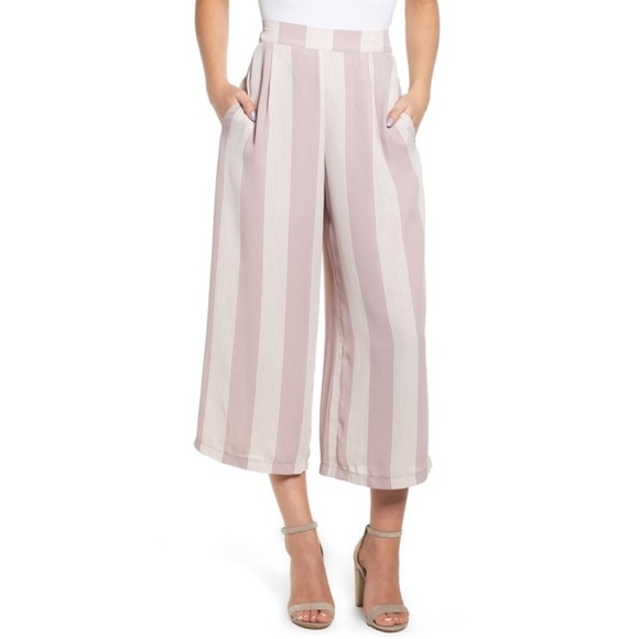 Leith Pants - SOLD M Plus Size Leith Wide Leg Culottes Pant H440